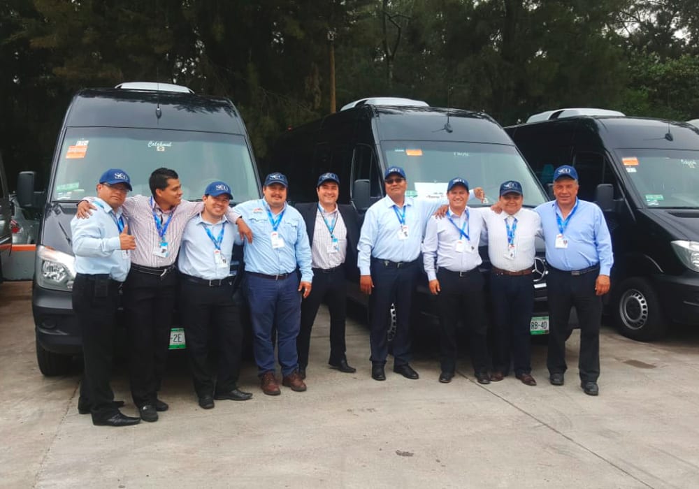 SATmexico dmc services ground transportation mexico team