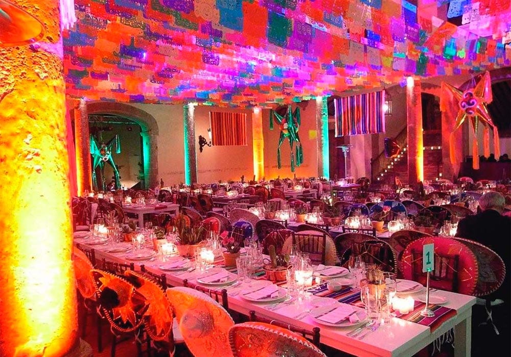 SATmexico dmc events production mexico set up mexican party decoration heineken international forum