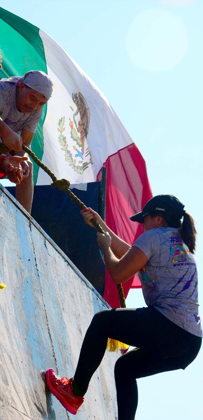 SATmexico dmc events production sport mexico climbing alpha obstacle teamwork color run cross challenge